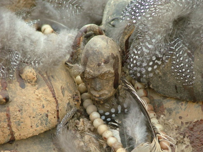 Außenaltarfigur in Gongombili Außenaltarfigur in Gongombili