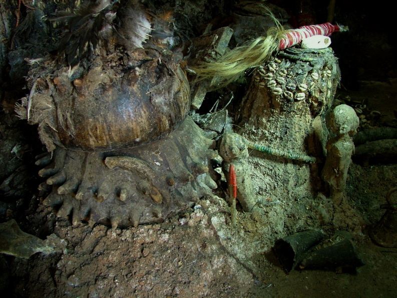 Lobi-Altar in C&ocirc;te d'Ivoire